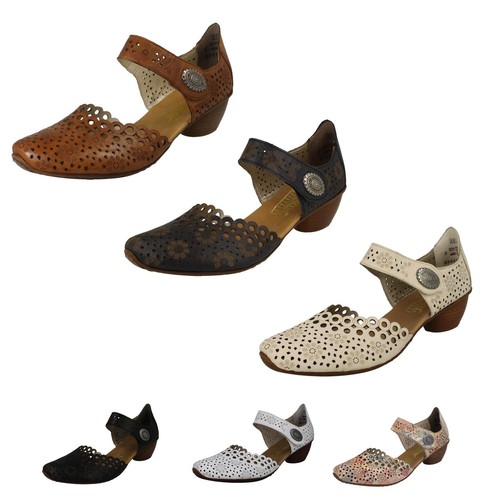 Ladies rieker punched detailed - ladies,