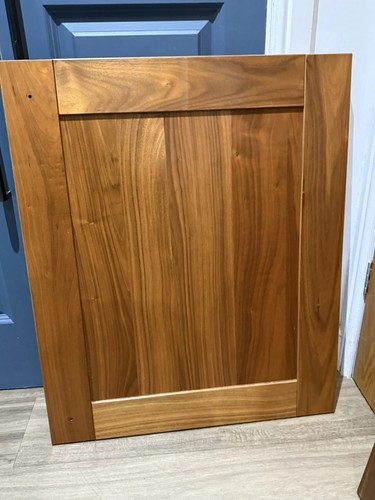 Solid wood walnut kitchen door - solid,