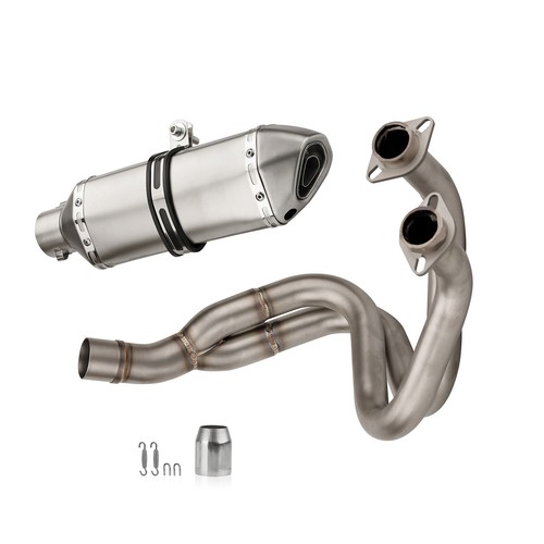 Full exhaust muffler pipe - exhaust,