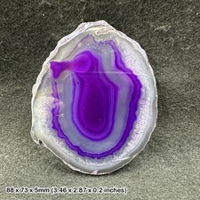 Agate Slice 2-2.5 Inch Natural