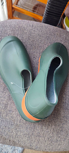 Green rubber slip garden - rubber,