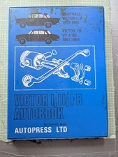 Vauxhall Victor 1 + 2, FB + VX 4/90, & Bedford CA 1+2 (1957-64) Workshop Manual