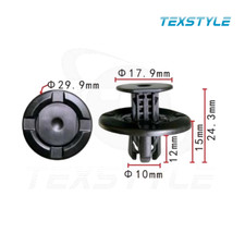 15 x Underbody Shields & Insulation Panel Fastener Clips for some Honda Vehicles