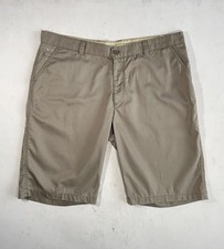 VTG PAUL & SHARK Chino Shorts Mens W40 Beige Cotton Preppy Yachting Nautical