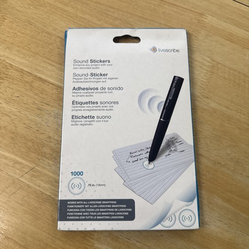 Livescribe sound stickers - sound,