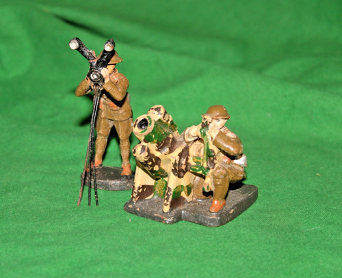 Vintage elastolin ww1 soldiers - ww1,