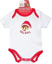 2 x Elf Baby Grow - Christmas