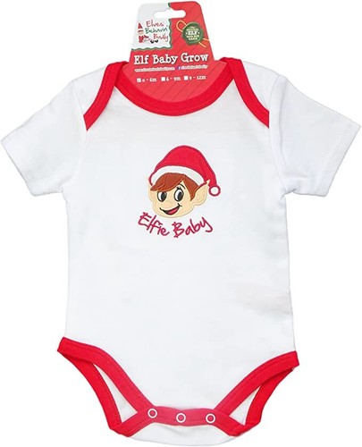 Elf baby grow christmas - -,