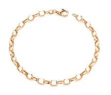 9ct Yellow Gold Oval Belcher