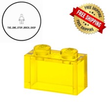LEGO 1x2 Brick Transparent (