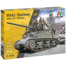 Italeri 6568 M4A1 Sherman With