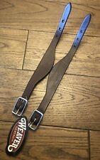 Weaver western hobble stirrup keepers flaired pair new direct from USA