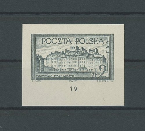 Poland black print 1958 - poland,