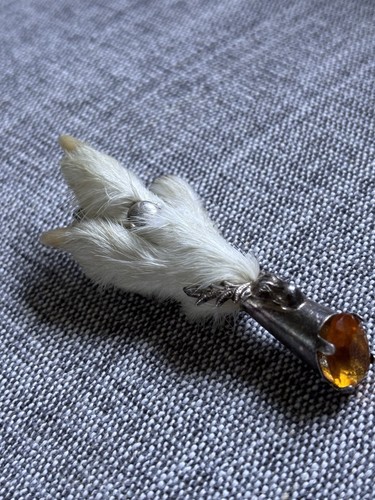 Vintage grouse foot - foot, pin