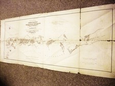 Railway history map plan