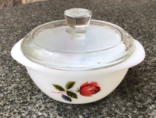 Vintage JAJ pyrex dish and