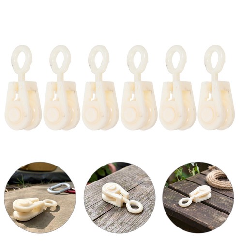 12pcs small plastic - plastic, pulley