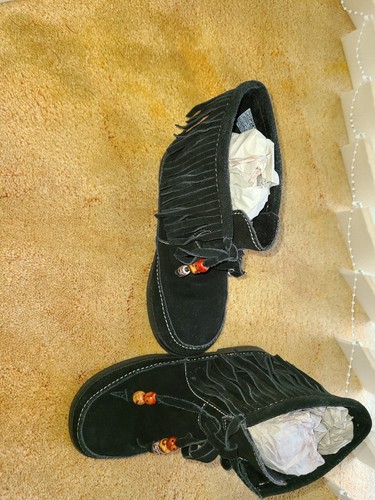Black rocket dog boots - black,