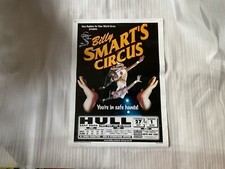 Billy Smart’s Circus Poster