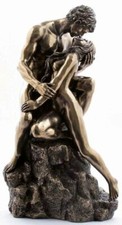 True Love the Kiss Bronze Nude Figurine (by Veronese)