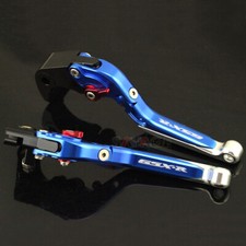 Folding Extendable Brake Clutch Levers For SUZUKI GSXR600 GSX-R750 GSX-R 1000