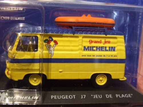 Scale michelin peugeot j7 - 1:43,