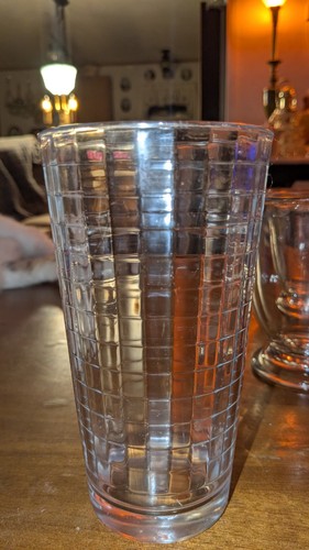 Vtg 16oz circleware - 16oz, windowpane