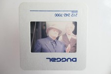 Marlon Brando Matthew Broderick filming The Freshman 35mm cellulose slide (a35)