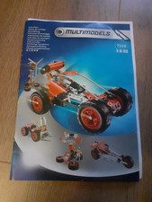 Meccano 25 Multimodels Set 7550 with 3V Motor and 260+ Parts No box