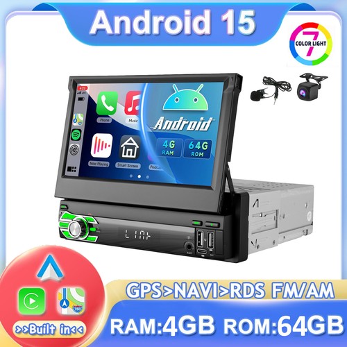 Single din car stereo - 7",
