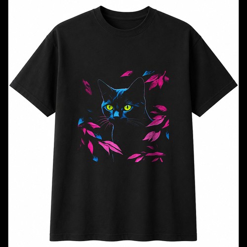 Neon russian blue - cat, in