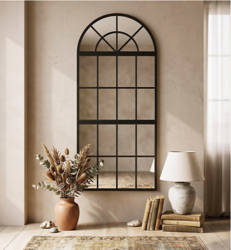 Large arched window - large,