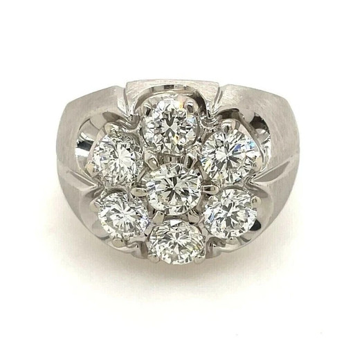 2ct round cut moissanite - round,
