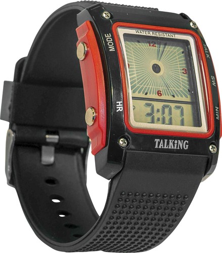 Water resistant talking watch - talking,