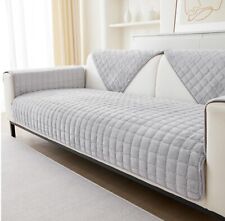 Soft Flannel Sofa Covers Washable - 70x180  LIGHT GREY