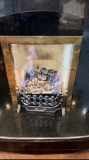 marble fireplace surround and