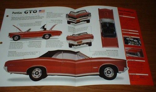 1966 pontiac gto convertible - 1966,