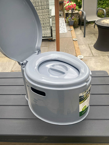 Kiklo portable camping toilet - camping,