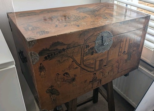 19thc korean lacquer - 19thc,