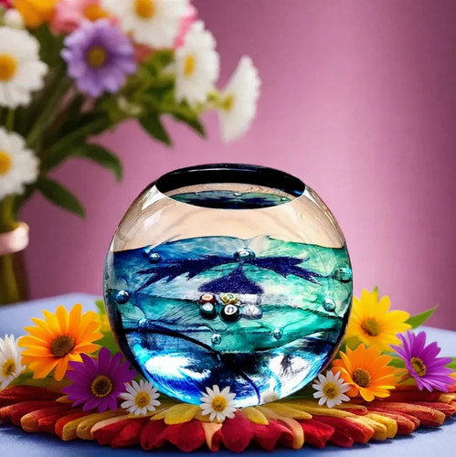 Caithness glass paperweight - caithness,