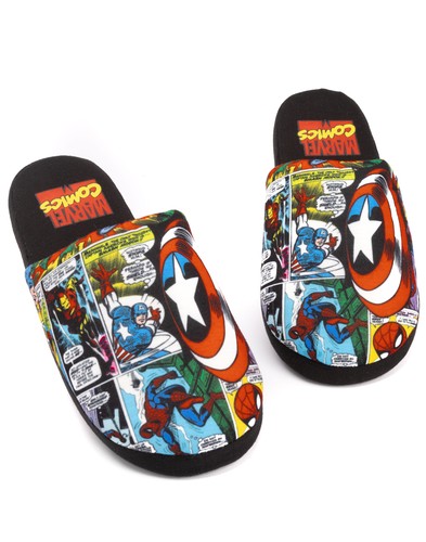 Marvel mule slippers mens - mule,