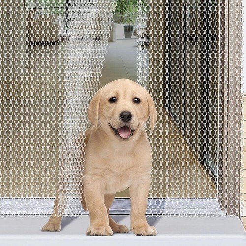Metal fly screen door - metal,