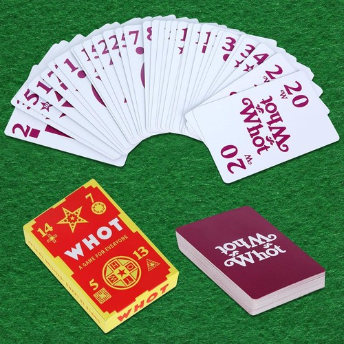 Waddingtons whot card - card, game