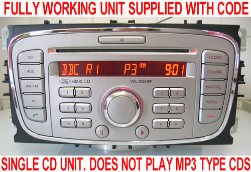 Ford 6000 radio stereo - ford,