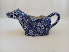 Calico burleigh blue white - calico,