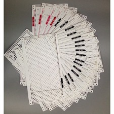 20 Pcs Pre Punch Cards For
