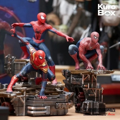 Spider man statue set - 1:10, gk
