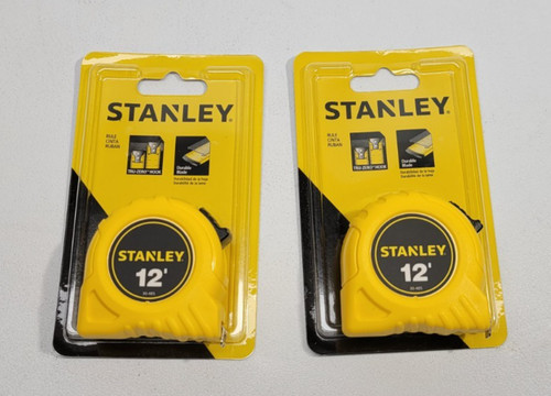Stanley measuring tape - stanley, 12'