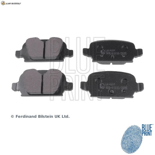 Brake pad set disc - brake,