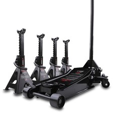 2.5T TROLLEY JACK AND 4 AXLE